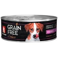 Влажный корм для собак ЗООГУРМАН «GRAIN FREE», Индейка, 100г  